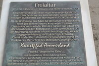 Freialtar in Westerstede von Norbert Marten und Christel Mandos-Feldmann, Stein, Glas, Bronze